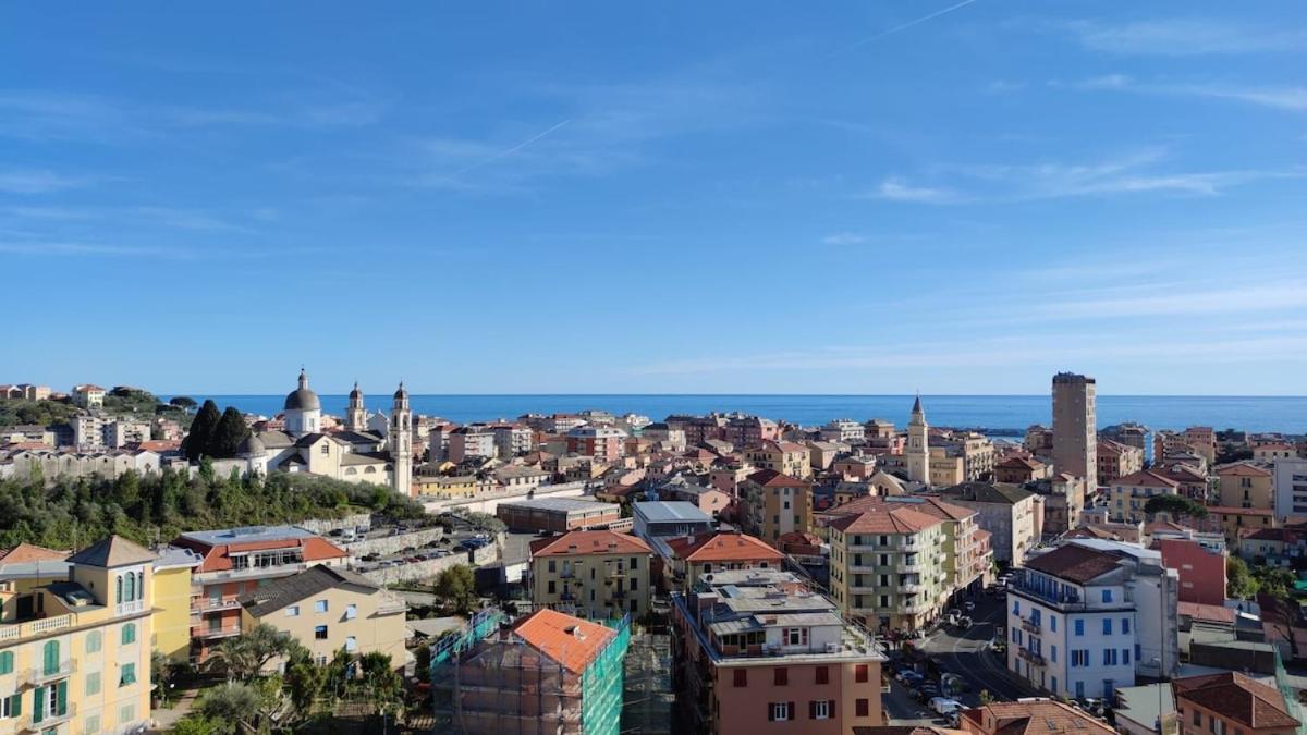 Super Vista Al Grattacielo Di Lavagna Daire Dış mekan fotoğraf